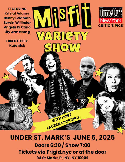 Misfit Variety Show: A Joyful Comedy Nite in Off-Off-Broadway