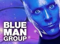 Blue Man Group show poster