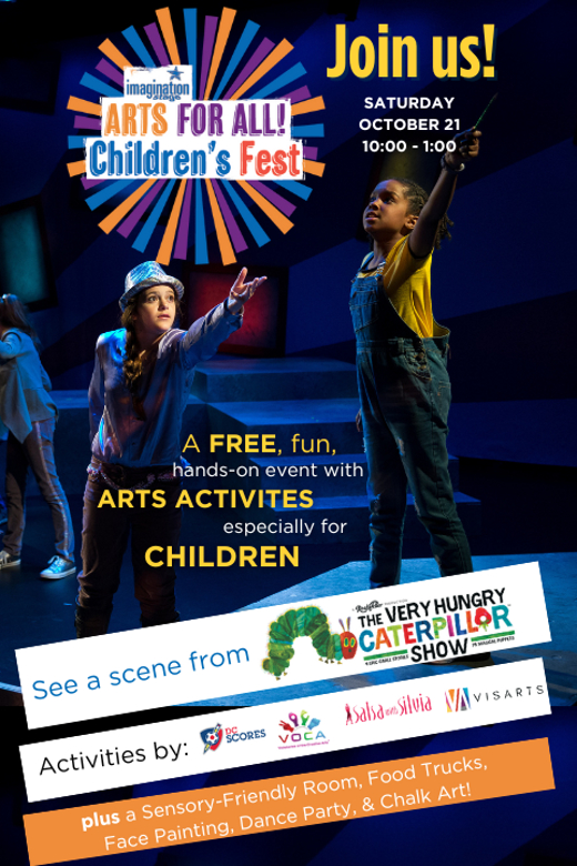 Arts for All! Children's Fest show poster