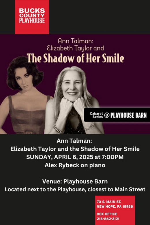 Ann Talman: Elizabeth Taylor and the Shadow of Her Smile show poster