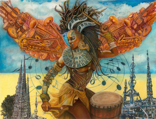 City of Los Angeles Department of Cultural Affairs and Friends of the Watts Towers Arts Center Celebrate the 41st Annual Watts Towers Day of the Drum Festival