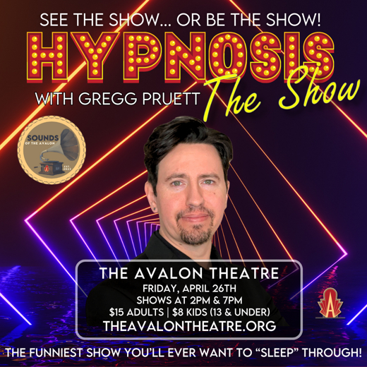 Hypnosis The Show with Gregg Pruitt show poster