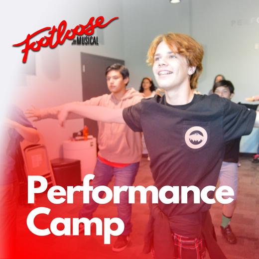 Performance Camp show poster