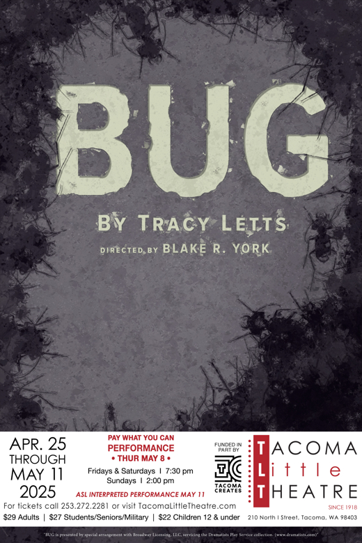 BUG show poster