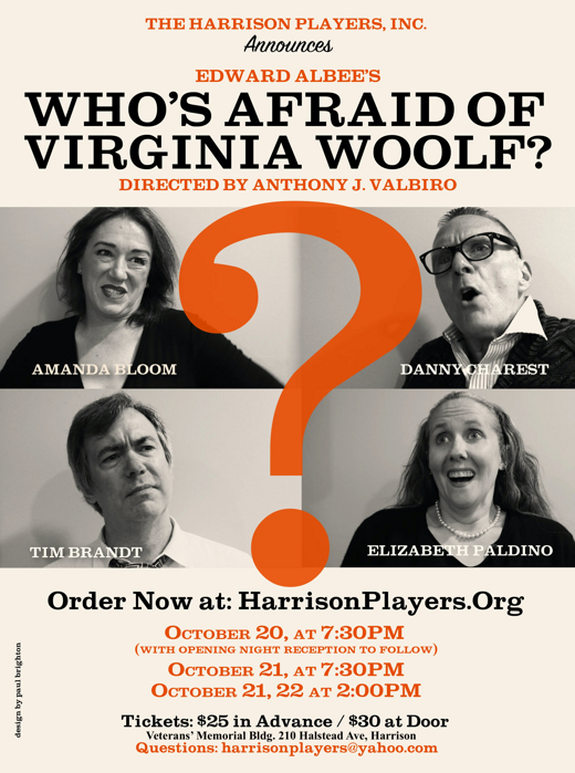 Who's Afraid of Virginia Woolf? in Rockland / Westchester