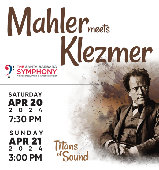 Mahler Meets Klezmer: Titans of Sound show poster