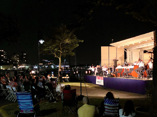 New Jersey Symphony at Marine Park in Red Bank in New Jersey