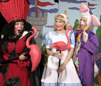 Alice in Wonderland show poster