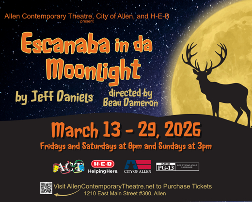Escanaba in Da Moonlight show poster