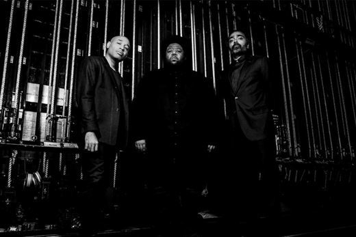 Tyshawn Sorey Trio show poster