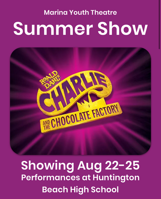 Charlie and the Chocolate Factory show poster