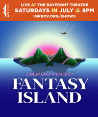 Improvised Fantasy Island show poster