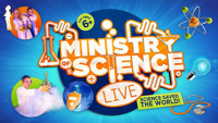 Ministry of Science LIVE - Science Saved The World show poster
