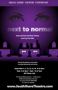 next to normal show poster