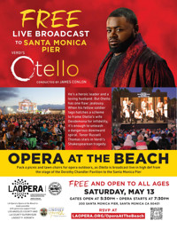 Opera at the Beach show poster