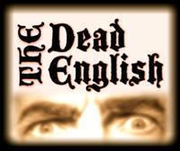 The Dead English show poster