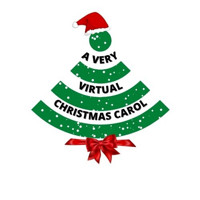 A Very Virtual Christmas Carol show poster