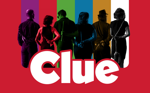 CLUE: ONSTAGE show poster