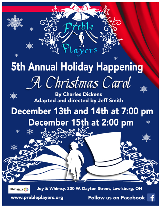 5th Annual Holiday Happening: A Christmas Carol