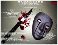 Marat/Sade show poster