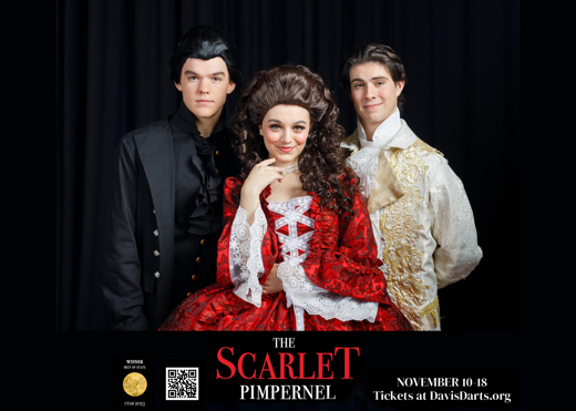 Davis High School Presents, The Scarlet Pimpernel show poster