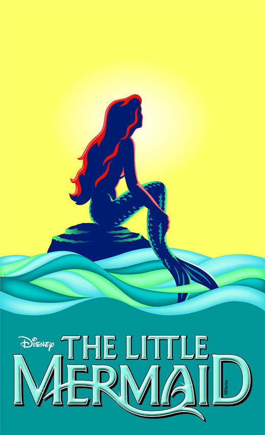 Disney’s THE LITTLE MERMAID show poster