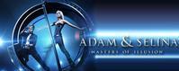 Adam and Selina Masters of Illusion show poster