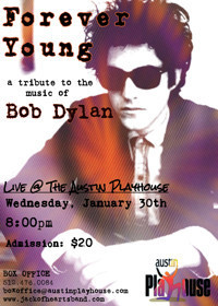 Forever Young: A Tribute to the music of Bob Dylan show poster