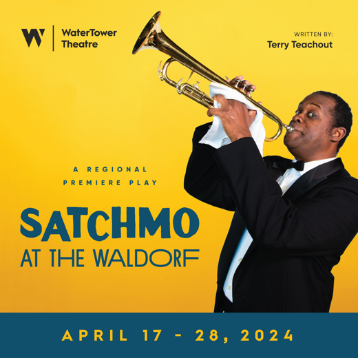 Satchmo At The Waldorf show poster