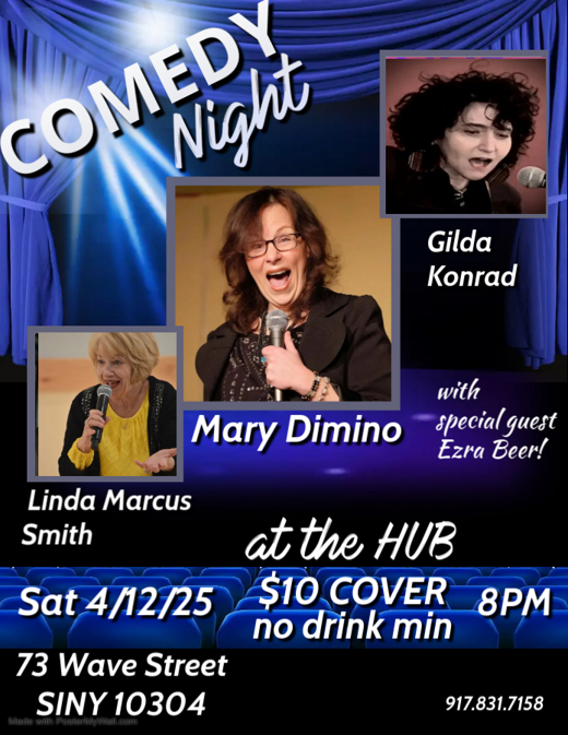 Stand Up Saturdays Headlining Mary Dimino in Off-Off-Broadway