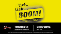 Tick, Tick... Boom! show poster