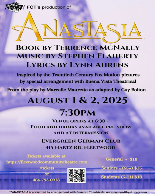 Anastasia: the musical