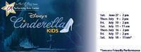 Disney's Cinderella Kids show poster