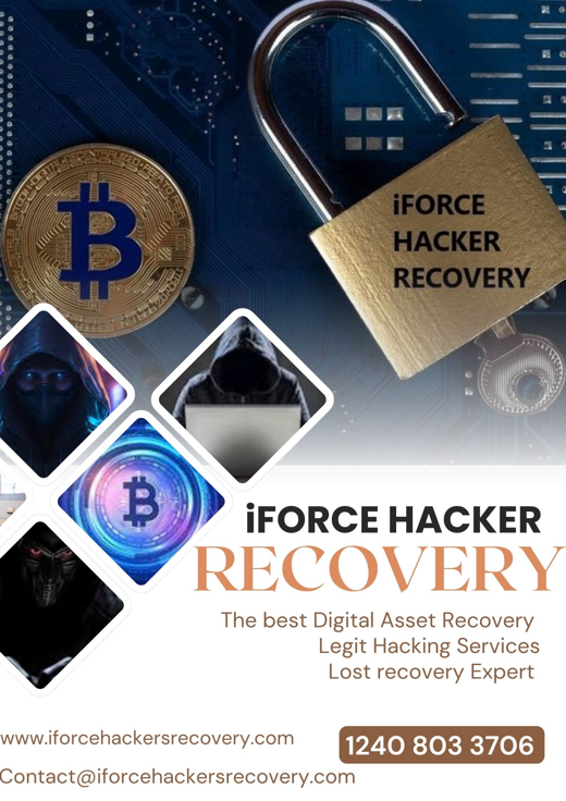 HIRE A CERTIFIED CRYPTOCURRENCY RECOVERY COMPANY Visit iFORCE HACKER RECOVERY  in Birmingham