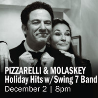 John Pizzarelli and Jessica Molaskey Holliday Hits with the Swing 7 Band show poster