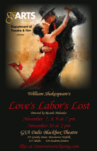 Love’s Labour’s Lost show poster