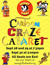 Cartoon Craze Cabaret show poster