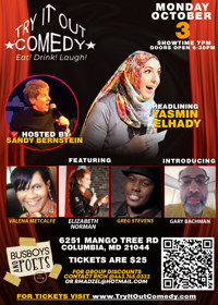 Try It Out Comedy Eat! Drink! Laugh!:: show poster