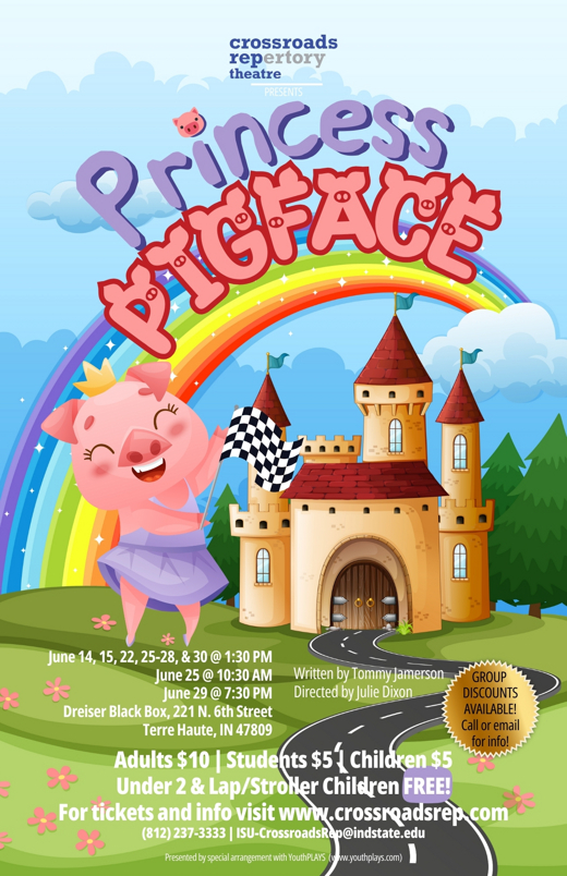 Princess Pigface show poster