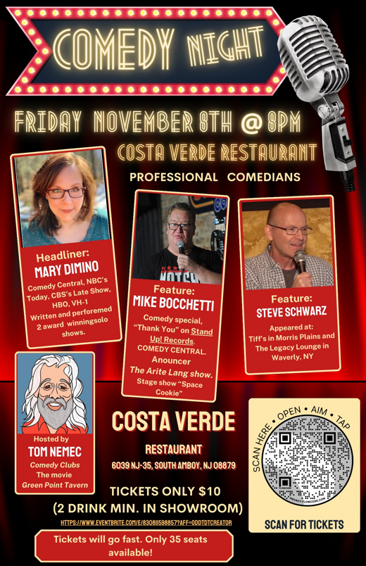 Comedy Night in New Jersey