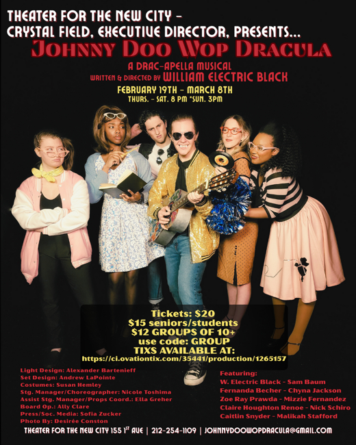 Johnny Doo Wop Dracula (A Drac-apella Musical) Musical)