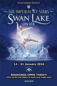 Swan Lake On Ice show poster