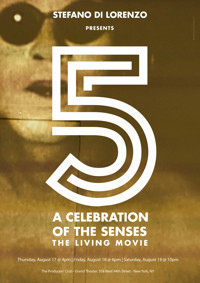 5: A Celebration of the Senses - The Living Movie show poster