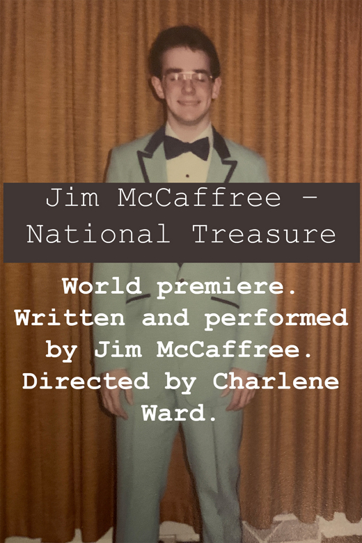 Jim McCaffree - National Treasure show poster