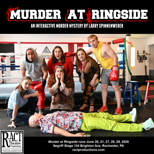 Murder at Ringside by Larry Spinnenweber