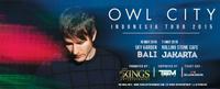 OWL CITY Indonesia Tour 2015 show poster
