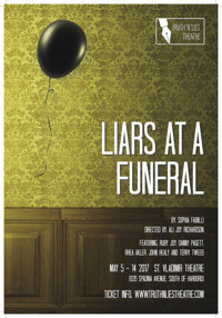 Liars at a Funeral show poster