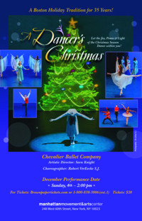 A Dancer's Christmas show poster
