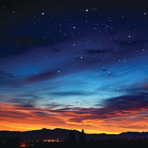 Starry Nights show poster