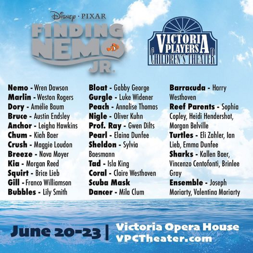 Finding Nemo Jr. show poster